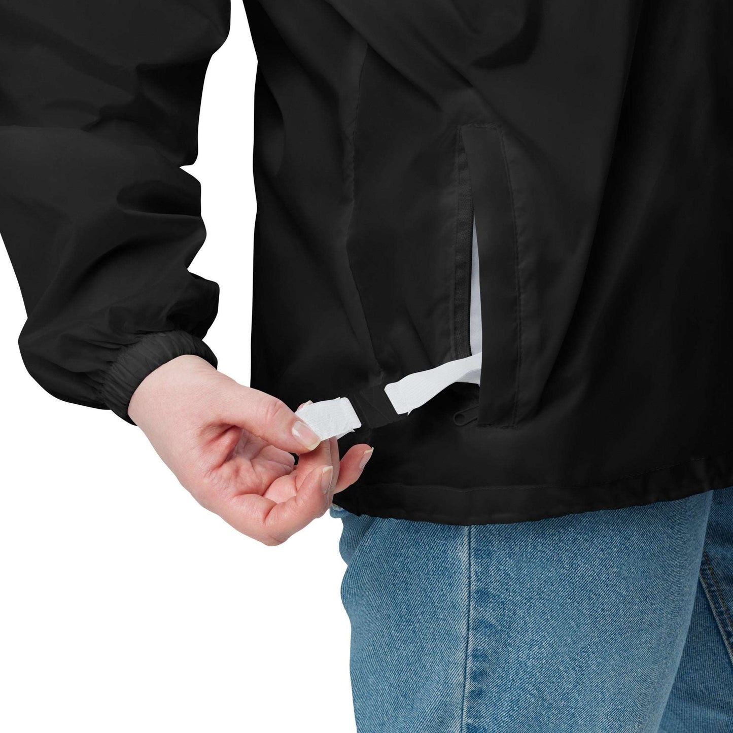 Nyboe Logo Unisex Windbreaker | Green Logo - Nyboe