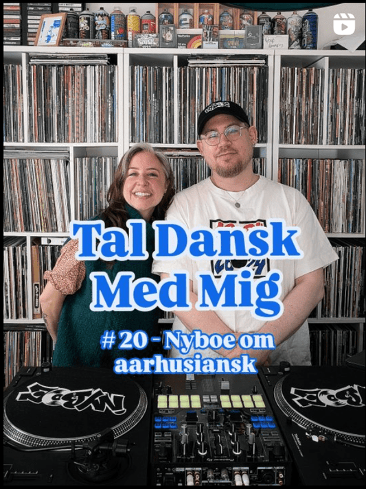 I am featured on the latest episode of Tal Dansk Med Mig - Nyboe