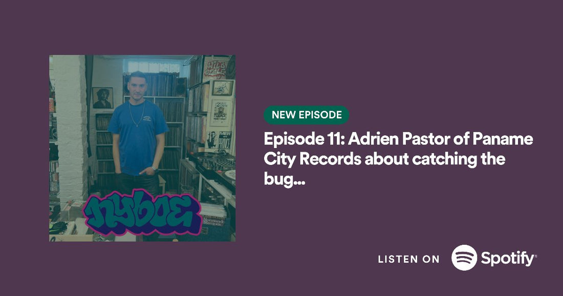 New episode of the podcast with Adrien Pastor of Paname City Records - Nyboe