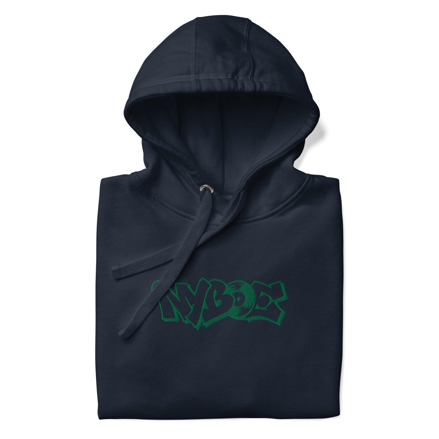 Nyboe Logo Embroided Unisex Hoodie - Nyboe