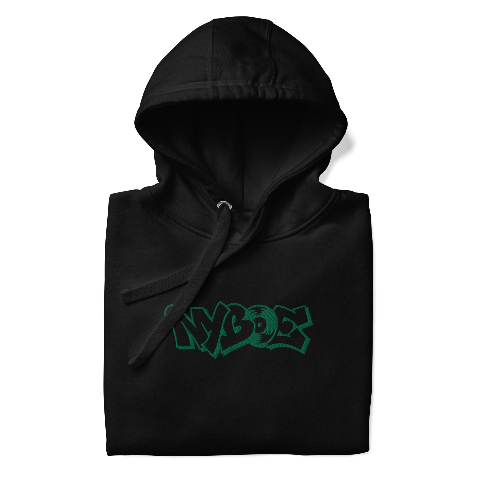 Nyboe Logo Embroided Unisex Hoodie - Nyboe