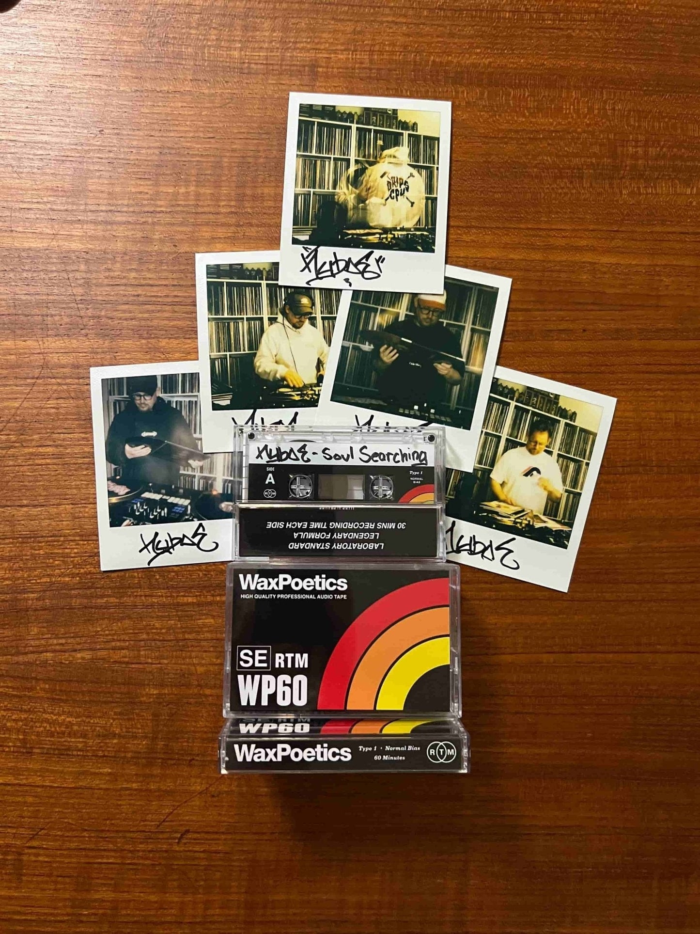 Nyboe - Soul Searching (Wax Poetics x Polaroid winning mix), Cassette Tape - Nyboe